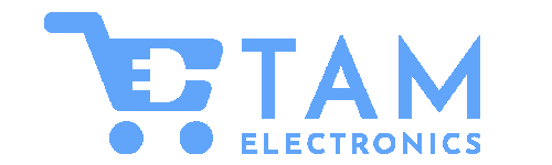 T A M Electronics logo